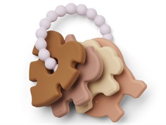 Liewood rose multi mix silicone teething ring Penny